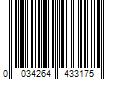 Barcode Image for UPC code 0034264433175