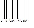 Barcode Image for UPC code 0034264472310