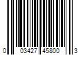 Barcode Image for UPC code 003427458003