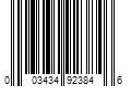 Barcode Image for UPC code 003434923846