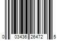 Barcode Image for UPC code 003436264725