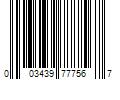 Barcode Image for UPC code 003439777567