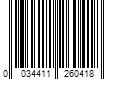 Barcode Image for UPC code 0034411260418