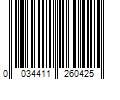 Barcode Image for UPC code 0034411260425