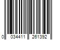 Barcode Image for UPC code 0034411261392