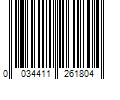 Barcode Image for UPC code 0034411261804