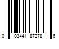 Barcode Image for UPC code 003441872786