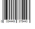 Barcode Image for UPC code 0034449375443