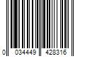 Barcode Image for UPC code 0034449428316