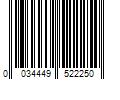 Barcode Image for UPC code 0034449522250