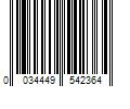 Barcode Image for UPC code 0034449542364