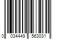 Barcode Image for UPC code 0034449563031