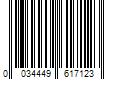 Barcode Image for UPC code 0034449617123