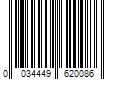 Barcode Image for UPC code 0034449620086