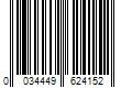 Barcode Image for UPC code 0034449624152