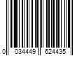 Barcode Image for UPC code 0034449624435