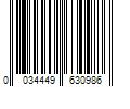 Barcode Image for UPC code 0034449630986