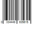 Barcode Image for UPC code 0034449635615