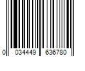 Barcode Image for UPC code 0034449636780