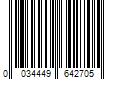 Barcode Image for UPC code 0034449642705