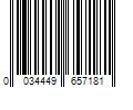 Barcode Image for UPC code 0034449657181