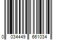 Barcode Image for UPC code 0034449661034