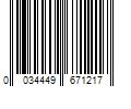 Barcode Image for UPC code 0034449671217