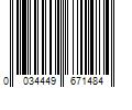 Barcode Image for UPC code 0034449671484