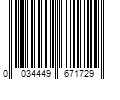 Barcode Image for UPC code 0034449671729