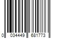 Barcode Image for UPC code 0034449681773