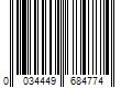 Barcode Image for UPC code 0034449684774