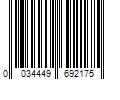 Barcode Image for UPC code 0034449692175