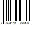 Barcode Image for UPC code 0034449701570