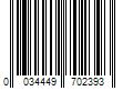 Barcode Image for UPC code 0034449702393