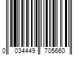 Barcode Image for UPC code 0034449705660