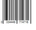 Barcode Image for UPC code 0034449714716