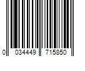 Barcode Image for UPC code 0034449715850