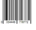 Barcode Image for UPC code 0034449716772