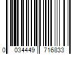 Barcode Image for UPC code 0034449716833