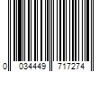 Barcode Image for UPC code 0034449717274