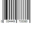 Barcode Image for UPC code 0034449733380