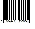 Barcode Image for UPC code 0034449736664