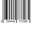 Barcode Image for UPC code 0034449737265