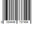 Barcode Image for UPC code 0034449737494