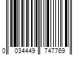 Barcode Image for UPC code 0034449747769