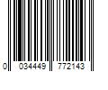 Barcode Image for UPC code 0034449772143