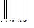 Barcode Image for UPC code 0034449787109