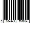 Barcode Image for UPC code 0034449799614