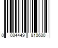 Barcode Image for UPC code 0034449810630