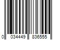 Barcode Image for UPC code 0034449836555